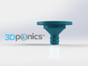 Drip Nozzle (3/4 Inch, 4 Holes) - 3Dponics  3d printed Drip Nozzle (3/4 Inch, 4 Holes) - 3Dponics Drip Hydroponics
