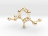 Propofol Molecule Keychain Necklace 3d printed 