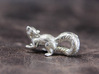 Squirrel Pendant 3d printed This material is Polished Silver.