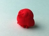 Flying Crumbz Pendant 3d printed Coral Red Strong & Flexible