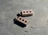 Masonry Brick Earrings 3d printed 