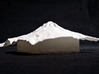 4'' Mt. Hood, Oregon, USA 3d printed Photo of actual model, as if taken from Mirror Lake