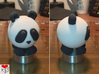 Ball Panda (Solid, 5cm) 3d printed 