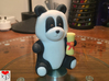 Graduation Panda (8cm) 3d printed 