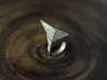 Golden Ratio Triangle Ring: Sz7 3d printed 