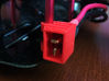 Deans Plug Holder Vertical  3d printed Thanks to KF6BBL for the Picture ;D