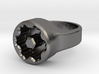 US6 Ring XVIII: Tritium (Stainless Steel) 3d printed 
