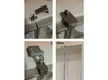 Padlock Hasp (compatible w/ IKEA MORLIDEN door) 3d printed 