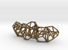 Voronoi Framework Pendent 3d printed 
