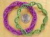 Triple Helix Bracelet (63 mm) 3d printed Double and Triple Helix together