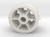 Two 1/16 scale 6 spoked M4 Sherman wheels  3d printed 