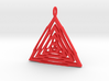 Trianglular Pendant 3d printed 