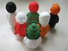 North Indian - Indian-vidual Indian style figurine 3d printed switched heads