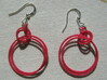 Two-Coil 1 2 Earrings 3d printed 