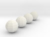 Sphere objects for test printing_V1.2  3d printed 