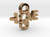 Love God Pendant 3d printed 