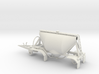 S-scale 1/64 Shorty Dry Bulk Trailer 07a - no axle 3d printed 