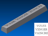 "Voler Venger Vaincre" Spacebar Keycap (6.25x) 3d printed 