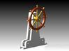 Steam Picket Wheel 1/27 3d printed 
