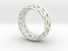 Trous Ring Size 6.5 3d printed 