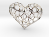Voronoi Heart 3d printed 