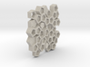Almost Beehive - 3D Printed Geometrical Coaster 3d printed 