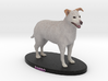 Custom Dog Figurine - Rambo 3d printed 