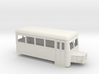 009 short single-ended railbus with bonnet  3d printed 
