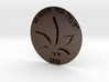 Marijuana Coin 3d printed 