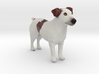 Brown Jack Russell Terrier 3d printed 