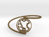 Merryn - Bracelet Thin Spiral 3d printed 