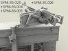1/35 SPM-35-026 m240D machine gun 3d printed 