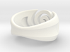 Spiral ring - Size 7 3d printed 