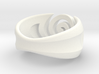 Spiral ring - Size 8 3d printed 
