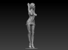 Girl, Woman, Figure - Arms up  3d printed 