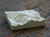 3''/7.5cm Mt. Blanc, France/Italy, Sandstone 3d printed 