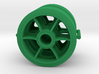 Two 1/16 scale 6 spoked M4 Sherman wheels  3d printed 