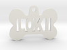 Bone Pet ID Tag - Loki 3d printed 