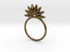 Demi Flower Ring 3d printed 