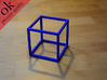 cubemodel 3d printed 