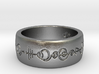 "Live Long & Prosper" Ring - Engraved Style 3d printed 