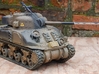 1/16 M4 Sherman 3 piece transmission cover.  3d printed Sherman Firefly
