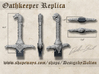 Oathkeeper Hilt Replica 3d printed 