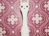 Kitty Hairstick 3d printed 