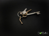 Aries Star Constellation Keychain Keyring 3d printed 