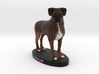 Custom Dog Figurine - Oscar 3d printed 