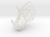 3D Printed Wired Life Rhino Trophy Head Medium 3d printed 