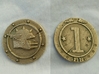 Coin Human 3d printed 