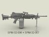1/32 SPM-32-006 m249 MK48mod0 7,62mm machine gun 3d printed 